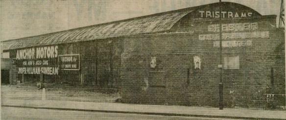 Sealand Road End in 1976