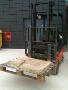 Delivering the plaque Copyright © http://www.chesterfootballhistory.com