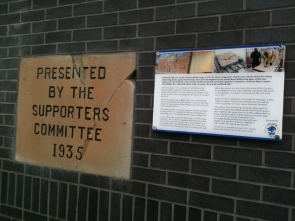 Plaque with Information Board