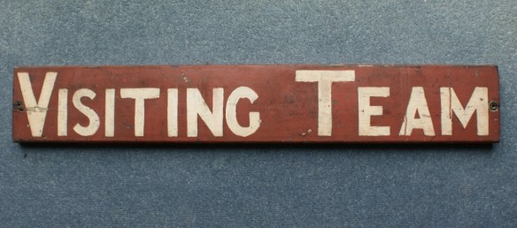 Sign from old Sealand Road stand